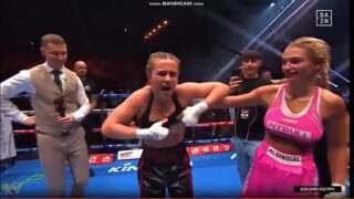 Uncensored Daniella Hemsley Flashing after boxing Win