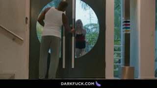 Petite blonde Chloe Foster takes good care of a BBC